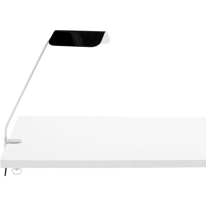 HAY Apex Desk Clip Klemlamp - iron black
