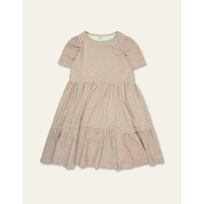 Oilily Duet - Jurk - Meisjes - Blauw - 110/5yr