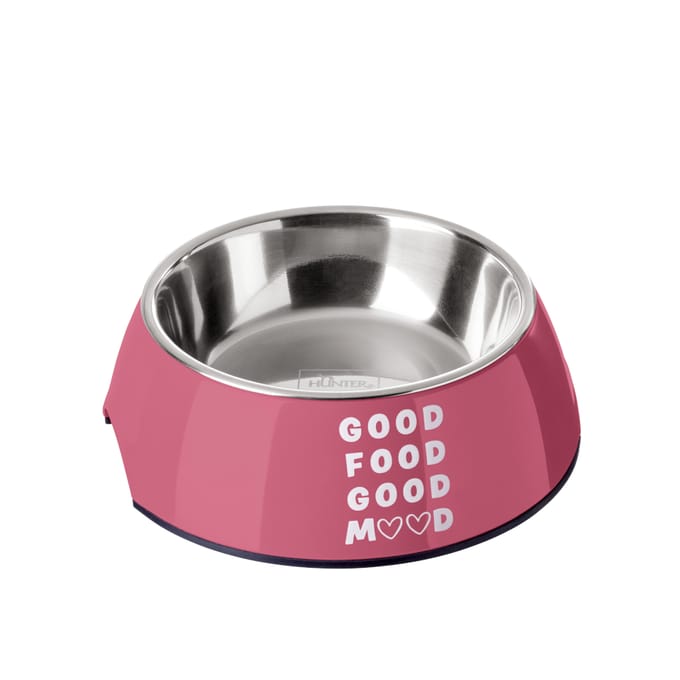 Hunter Melamine Voerbak Chester 350ml, Ø17,5cm hond en kat