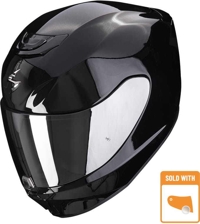 Scorpion Exo-391 Glossy Black - Integraalhelm - Maat M - Motorhelm - ECE 22-06 gekeurd