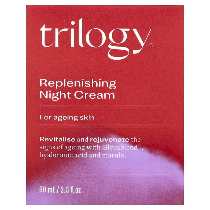 Trilogy, Nourishing Night Cream, 2 fl oz (60 ml) red