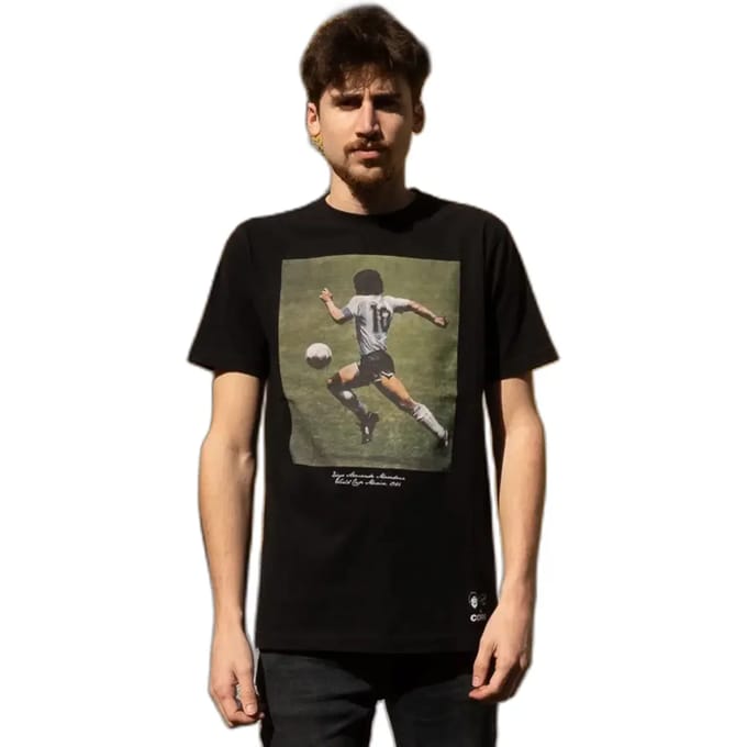 COPA - Maradona WK 1986 T-Shirt - Heren - Zwart - S