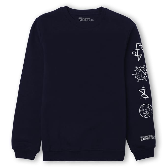 Fantastic Beasts Qilin Symbols Sweater - Marine - S