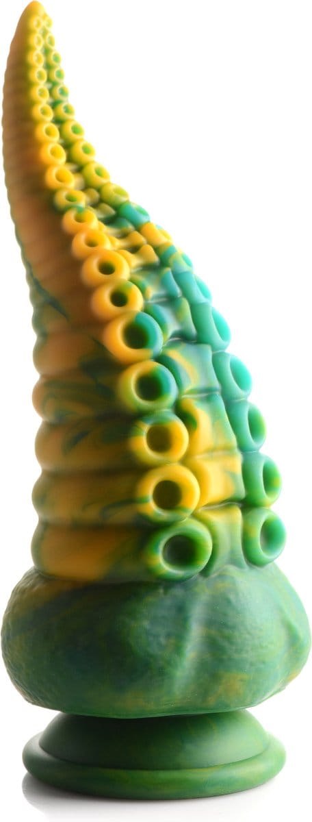 XR Brands Monstropus - Tentacled Monster Siliconen Dildo green