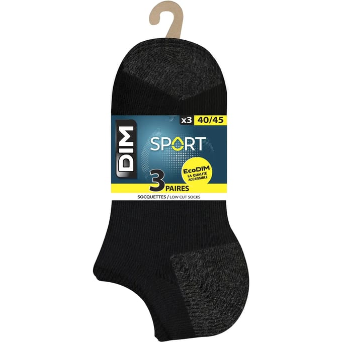 Set van 3 paar sokken DIM Ecodim Sport