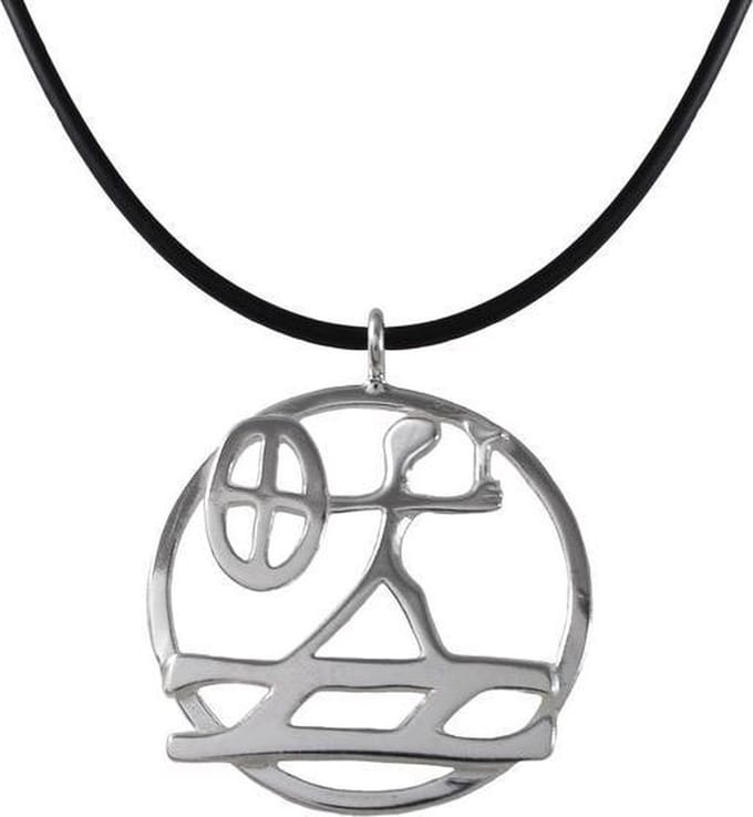 AuBor ®. Hanger. Zilver. De Sjamaan.