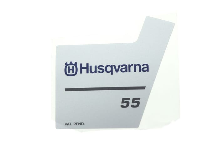 Husqvarna 55 starterkap sticker