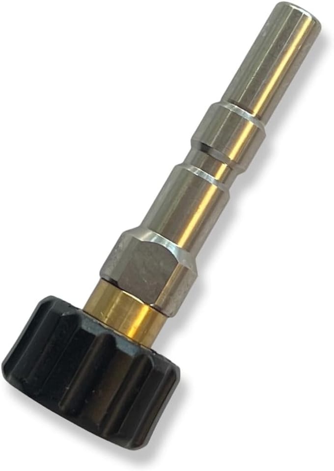 Adapter steeknippel D12 M22IG voor hogedrukreiniging
