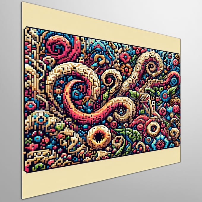 Kunstprint | Wanddecoratie | Dibond | 40 × 40 cm