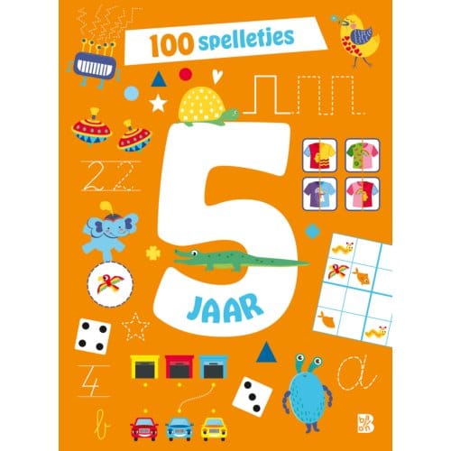 100 Spelletjes Voor 5-Jarigen - 100 Spelletjes