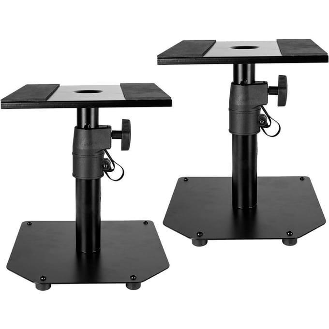 Luidsprekerstandaards Desktop Monitoring Luidsprekerrek Professionele Hefstandaard Home Recording Studio Base zwart