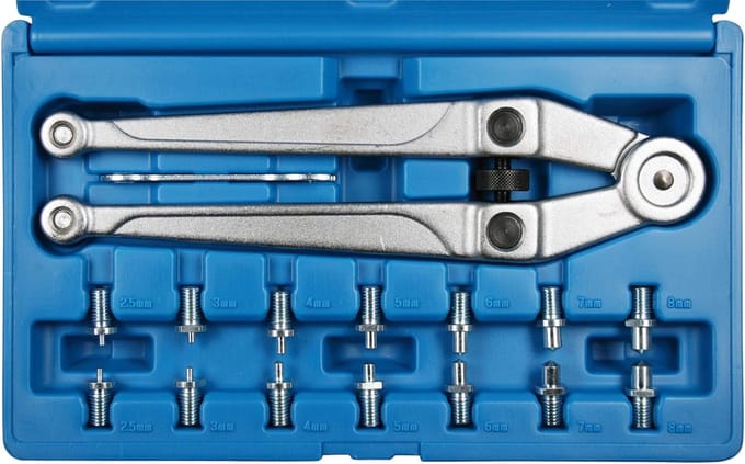SW-Stahl S1464 steeksleutel met verwisselbare punten