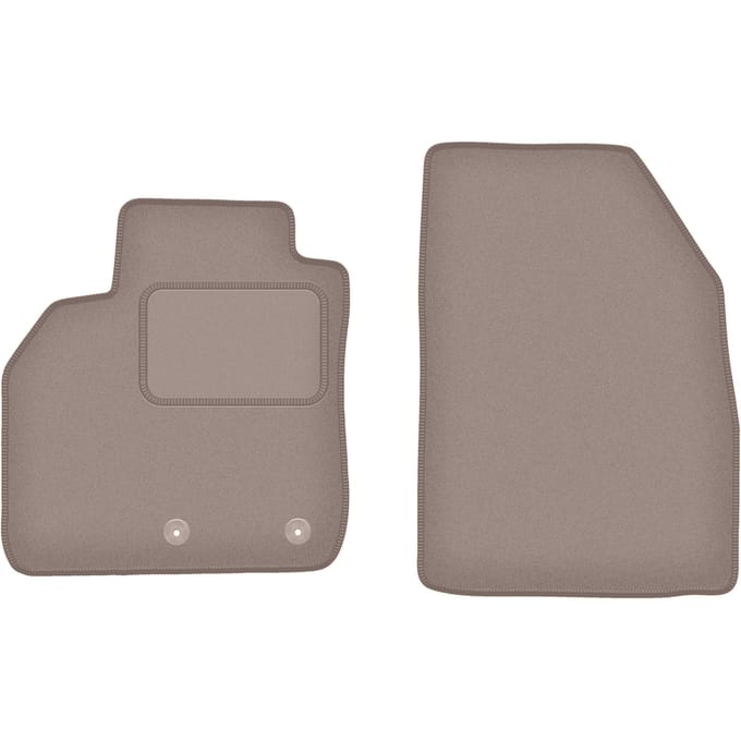 Beige voormatten voor: Renault Scenic III minivan (2009-2016)