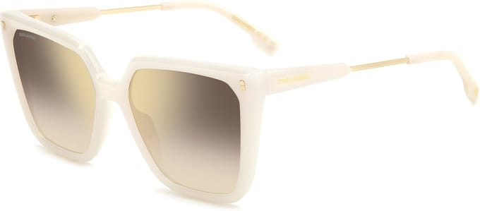 Dsquared2 D2 0135/S Rechthoekig Acetaat Vrouwen Zonnebril