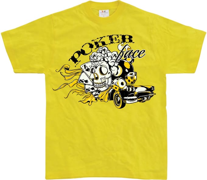 Hybris Poker Face T-shirt SH-1-15299-LFH4-6
