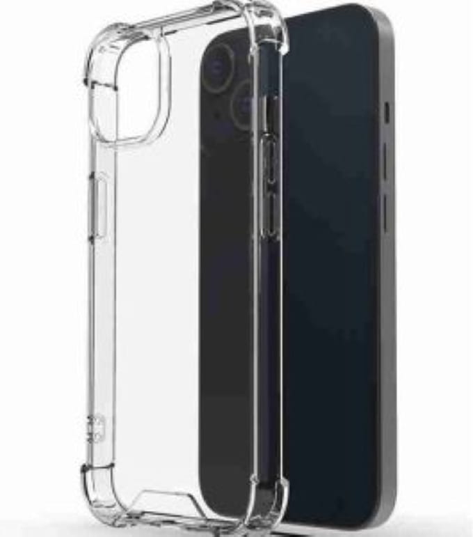 Cityhoesje – Anti Shock – iphone 15 Plus-14 Plus – Backcover Transparant