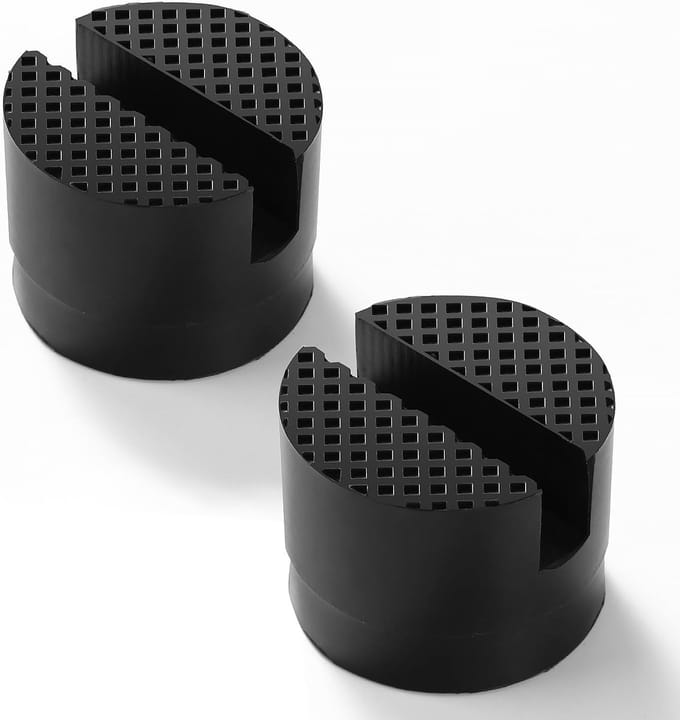 Rubberen Pad voor Autokrik - 50mm - 2 Stuks - Ideaal voor Hefplatforms
