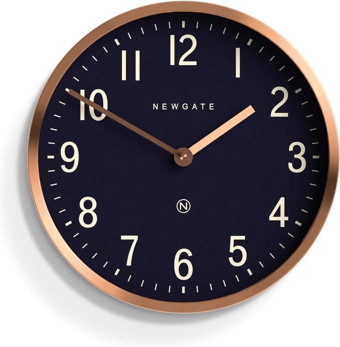 Newgate Master Edwards Wandklok - Koper En Blauw