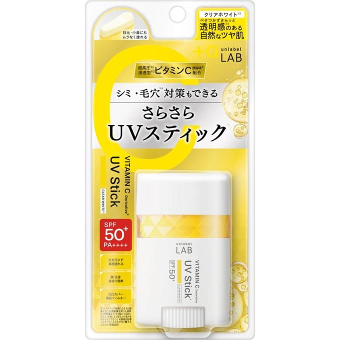 JPS LABO - Unlabel Lab Vitamin C Smooth UV Stick SPF 50+ PA++++ Clear White - 20g