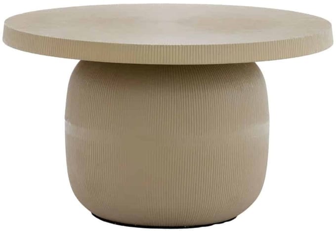 Light & Living Salontafel Tigran - Bruin - Ø59cm - Modern