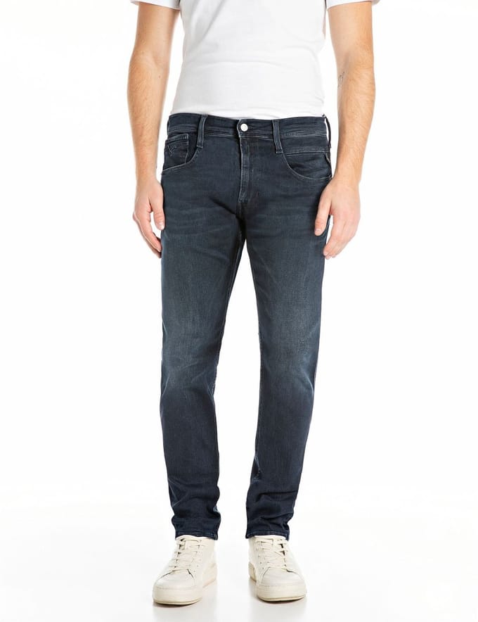Replay Replay HYPERFLEX BLUE BLACK DENIM DARK BLUE(M914Y .000.661BB94 - 007)