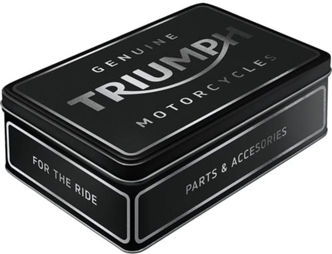 Blik Tin Box Flat - Genuine Triumph Motorcycles - Parts And Accesories