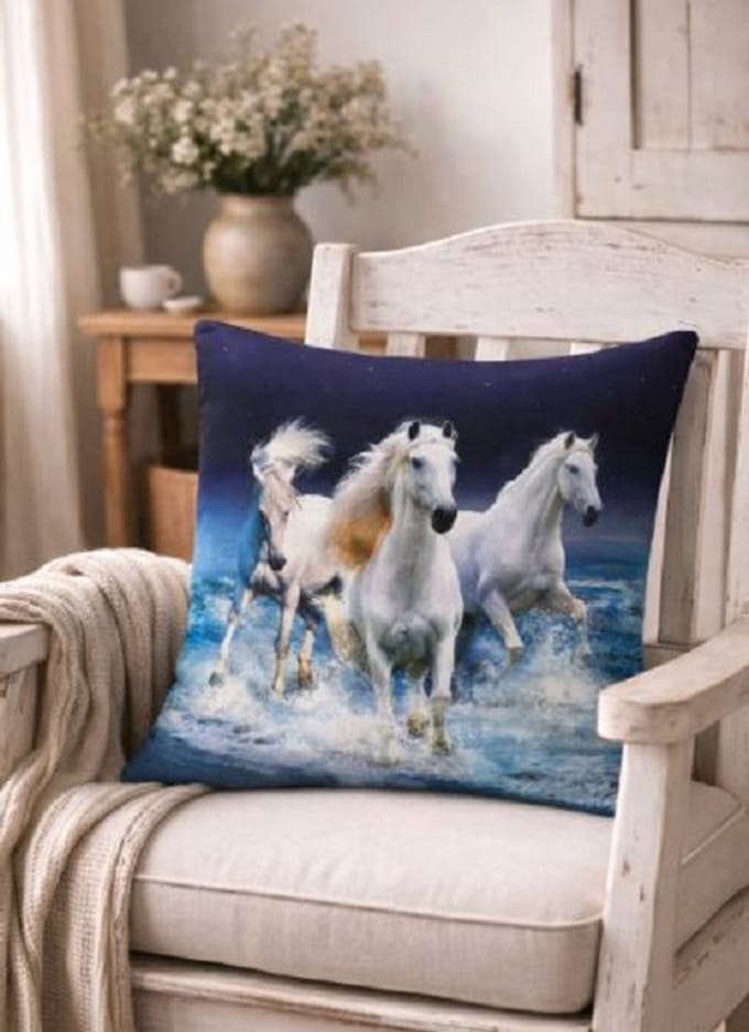 Equine Elegance Collection Kussenhoes - 45x45 cm