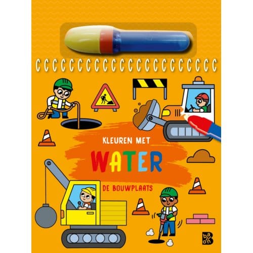 Kleuren met water - De Bouwplaats Kleurboeken