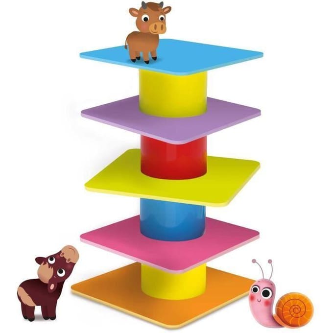 Carotina Baby Edugames 4-in-1 Bordspellen Educatieve spellen