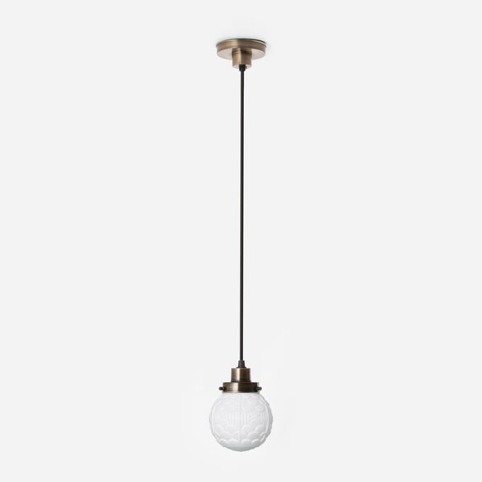 Hanglamp aan snoer Arcade 20's Brons - Art Deco Trade