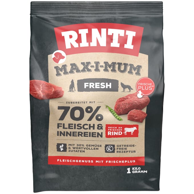 1kg Max-i-mum Rund RINTI Hondenvoer