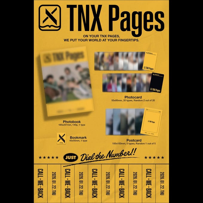 TNX PHOTOBOOK TNX Pages No POB yellow