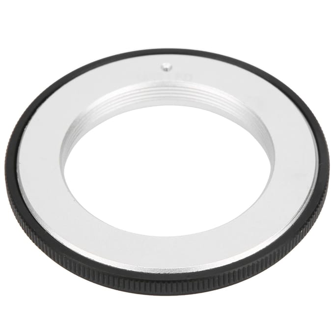 M42‑FD Aluminiumlegering Adapterring voor M42-vatting Lens om te passen op FD-vatting Camerabody white