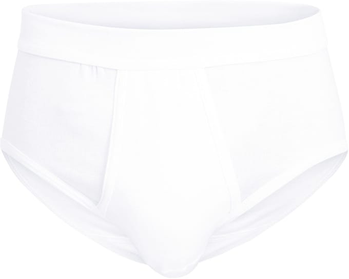 Gotzburg heren slip met gulp (1-pack) - wit
