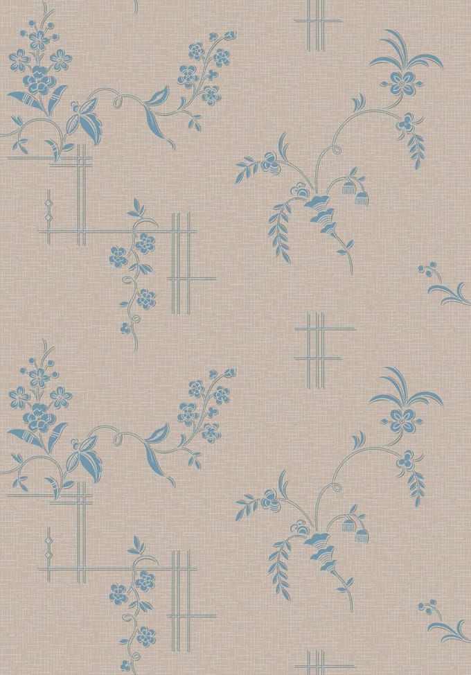 Boråstapeter Vliesbehang 4550 - Anno - Klassiek Beige - 53cm x 10.05m