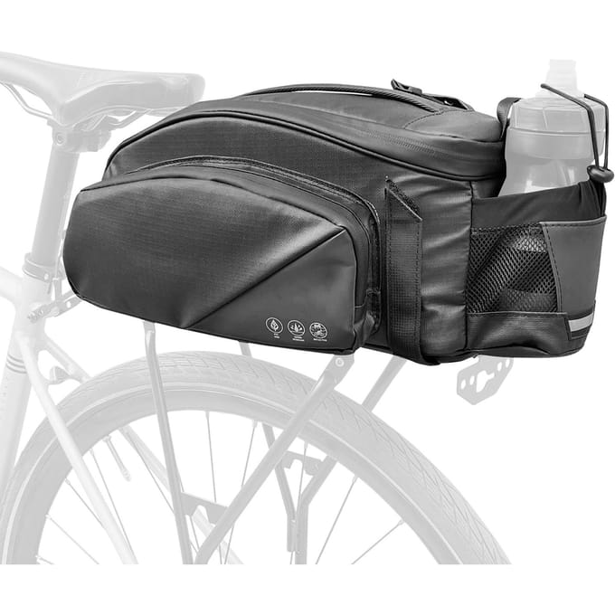 Fietsbagagedragertas Reflecterende fietsachterbanktas Trunk Bag Fietsbagage Cargo Carrier Bag
