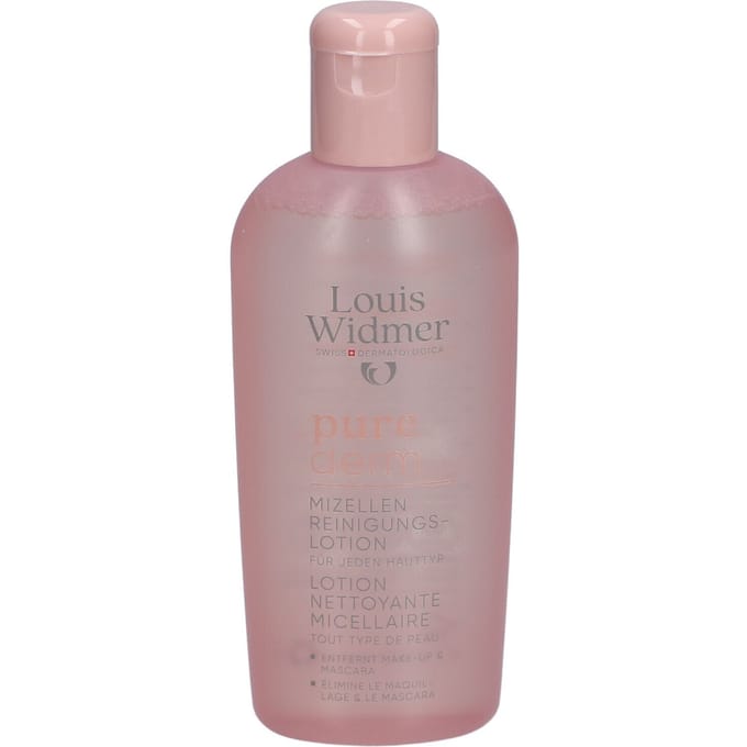 Louis Widmer Purederm Micellaire Reinigingslotion Zonder Parfum 200 Lotion