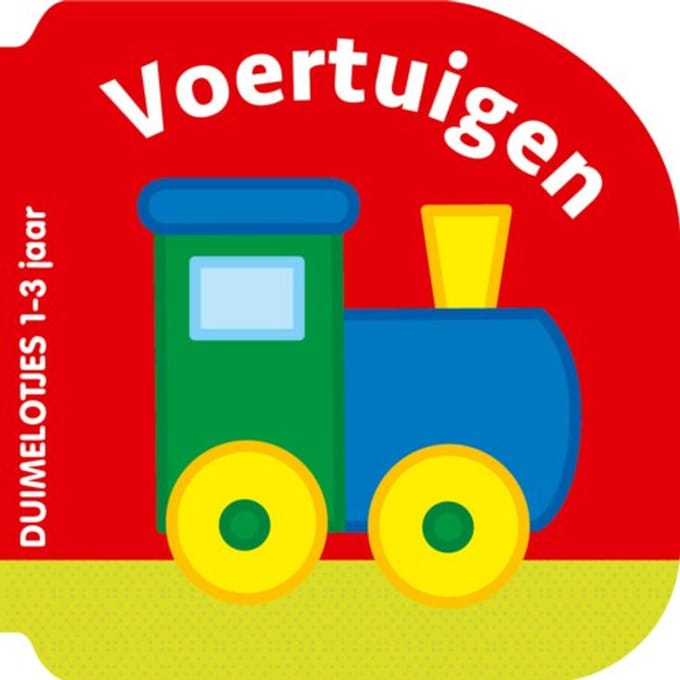Kartonboek Voertuigen - Duimelotjes