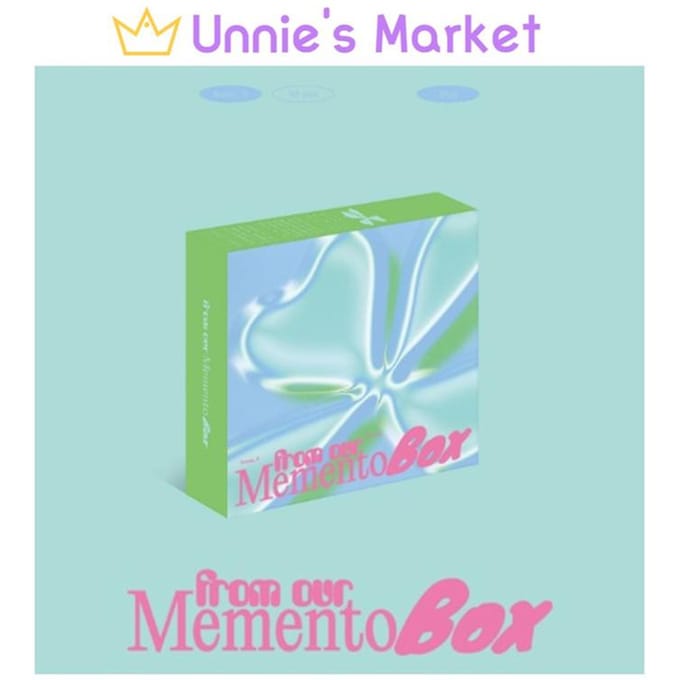 fromis_9 5e Mini Album [from our Memento Box] KiT Vers.(Willekeurig) Random 1EA white