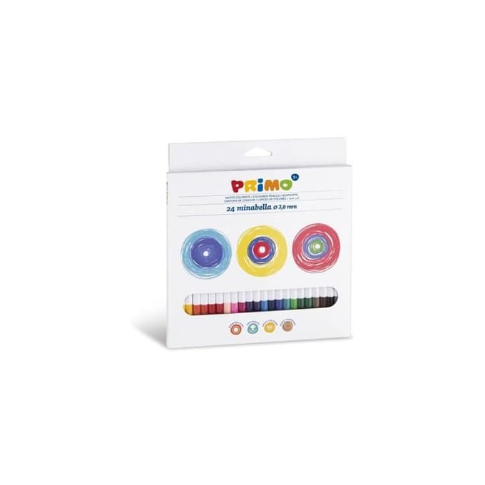 Primo PRIMO - 24 Minabella kleurpotloden ø3.8mm in doos