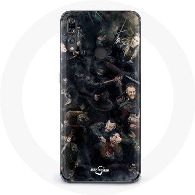 Coque pour Huawei P30 Lite Vikings Teaser Saison 6 Affiche Personnages Art