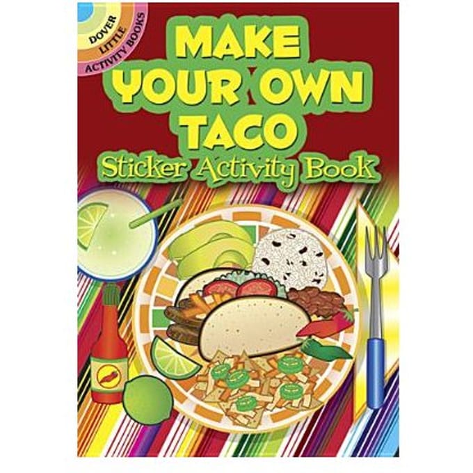 Make Your Own Taco Sticker Activity Book - Kraft, Ellen Christiansen