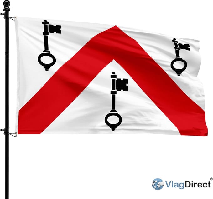 Tieltse vlag - Gemeente Tielt vlag - 90 x 150 cm.