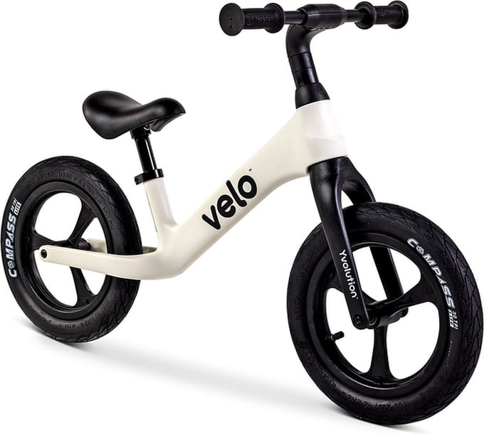 Yvolution - Velo PRO - Verstelbare loopfiets - Wit