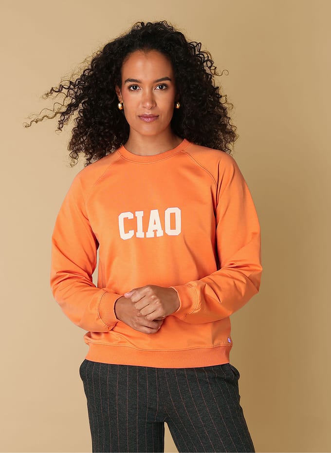 IVY BEAU Remi Tops - Mandarin orange - maat 38