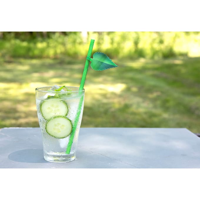 Leaf Paper Straws