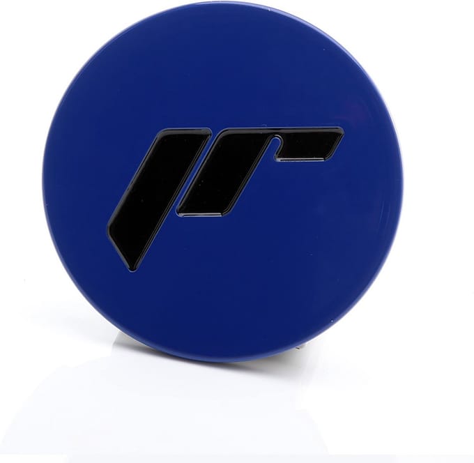Japan Racing Wheels - Aluminum center cap (1pc) - type 087 - Blue