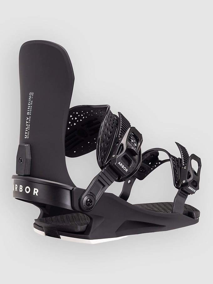 Arbor Utility 2027 Snowboard Bindingen zwart