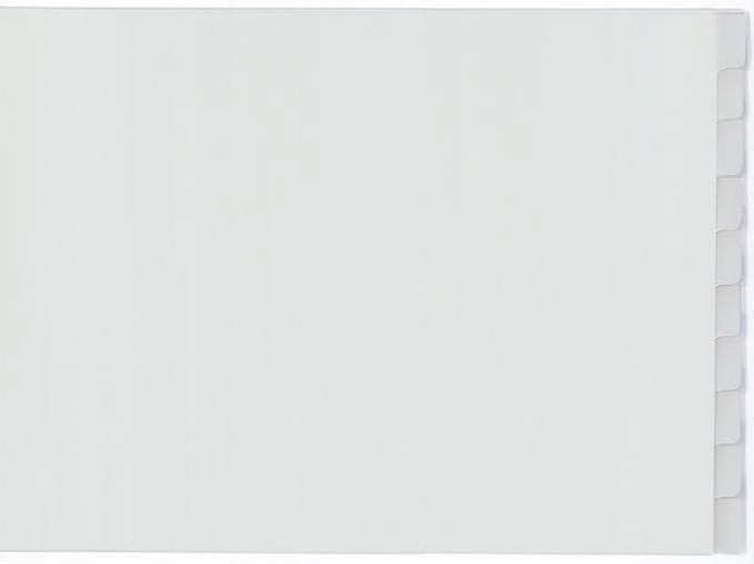 Kangaro tabbladen - A3 extra breed - 10-delig met venster - PP 120 micron - grijs - 4-gaats