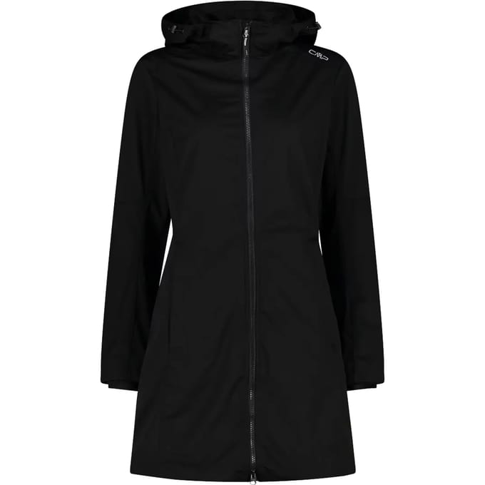 Dames parka met rits en capuchon CMP